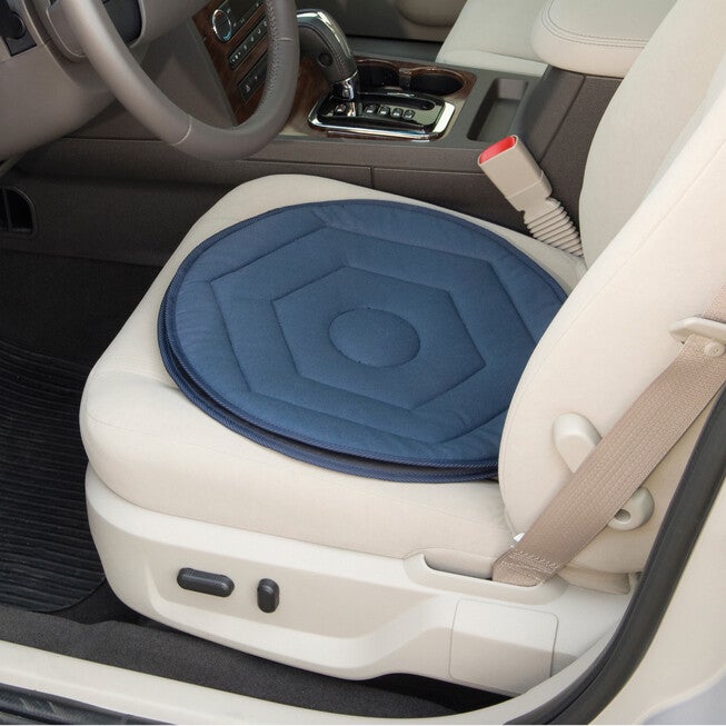 EZ Swivel Seat Cushion, BLUE, hi-res image number null