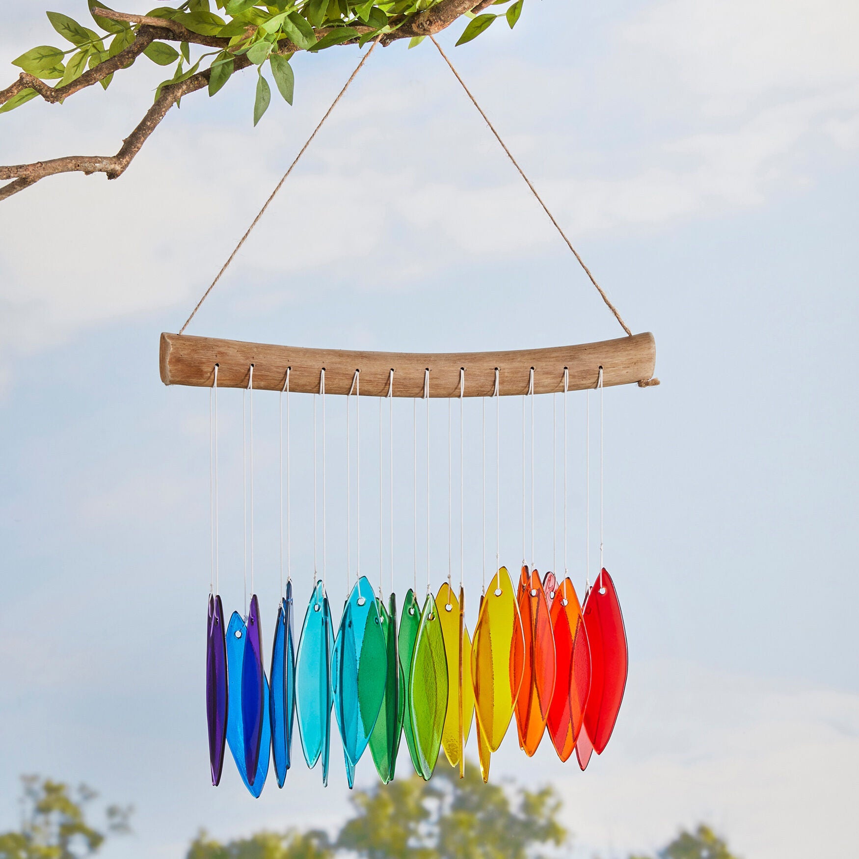 Rainbow Wind Chime, RAINBOW, hi-res image number 0