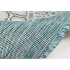 Liora Manne Carmel Seaturtles Indoor/Outdoor Rug Aqua 23"X7'6", , alternate image number null