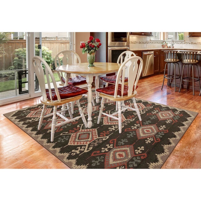 Liora Manne Riviera Kilim Indoor/Outdoor Rug, , on-hover image number 1