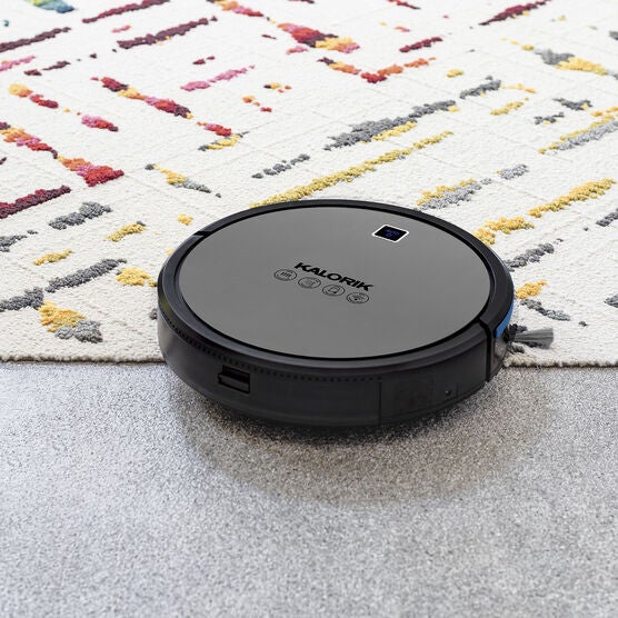 Kalorik Home Ionic Pure Air Smart Robot Vacuum, Black and Gray, , alternate image number null