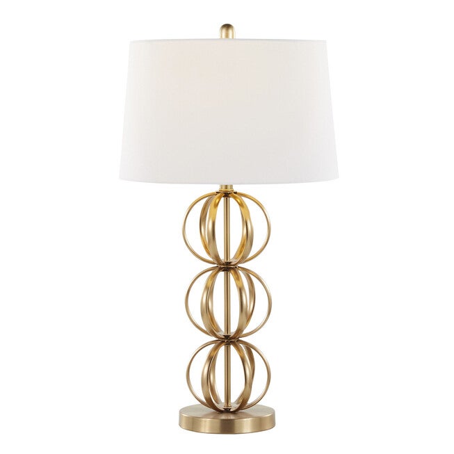 Linx 29 inches Metal Table Lamp - Set Of 2, , alternate image number null