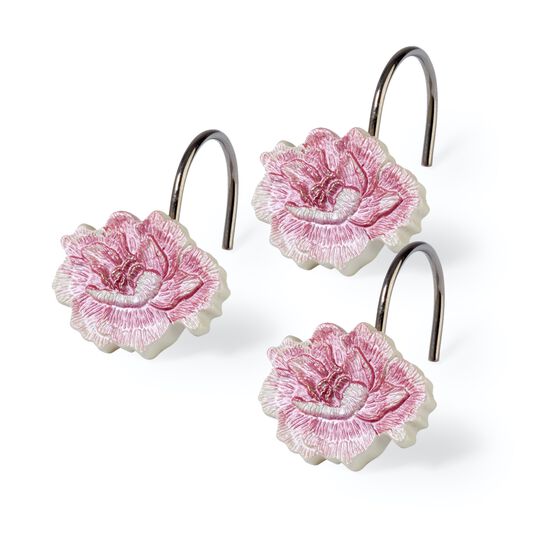 Dublin Rose Shower Hooks, BEIGE, hi-res image number null