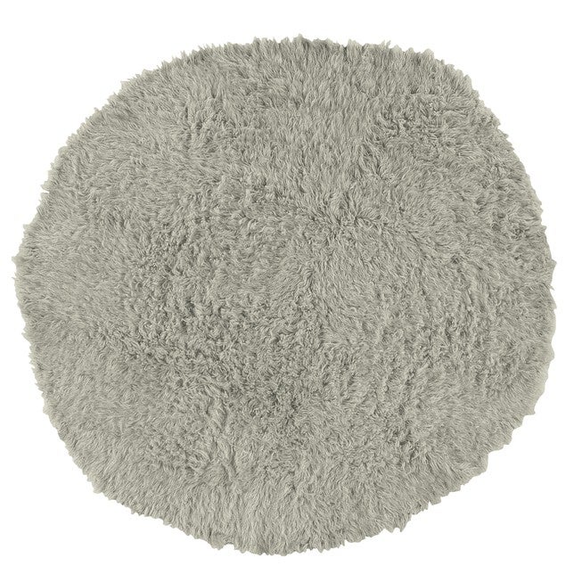 Flokati Light Grey Rug, , alternate image number 6
