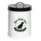 Amore White Tin Pet, WHITE, hi-res image number null