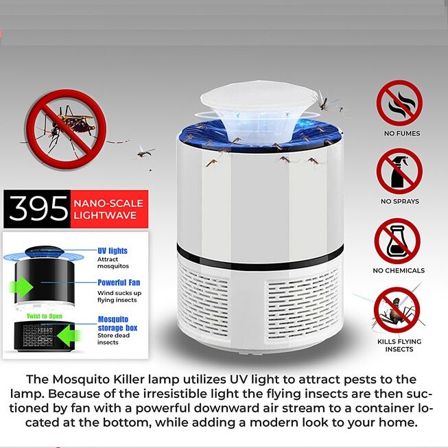 Homemax Chemical-Free Mosquito Trapper, , alternate image number null