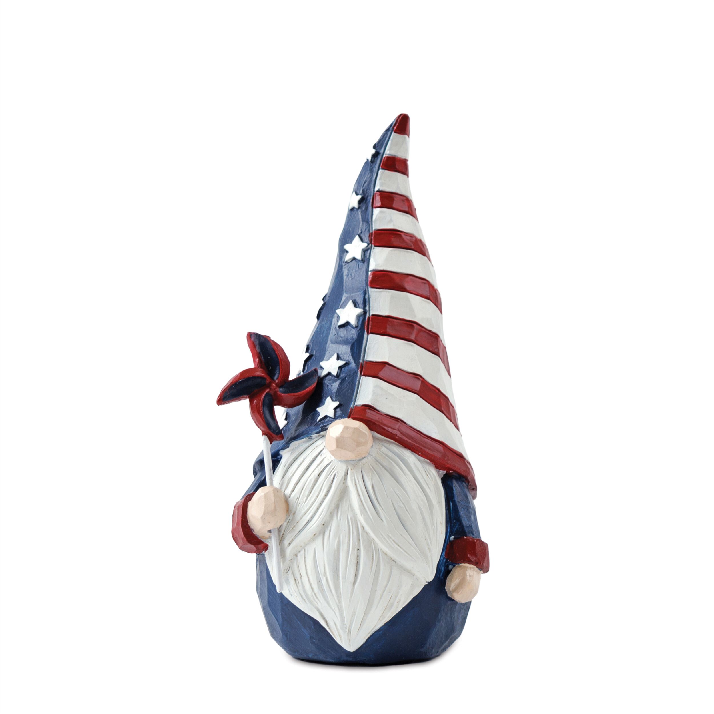 Americana Gnome Figurine (Set of 2), RED WHITE BLUE, alternate image number 3