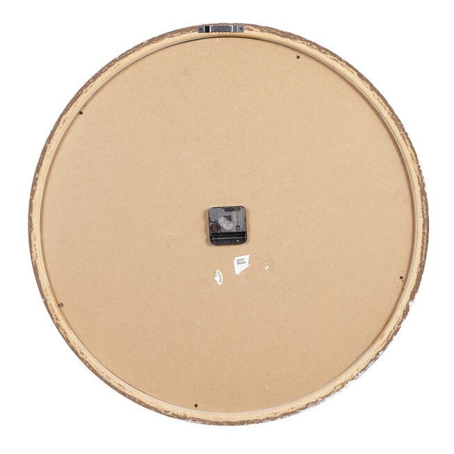 White Vintage Wood Wall Clock, , alternate image number null