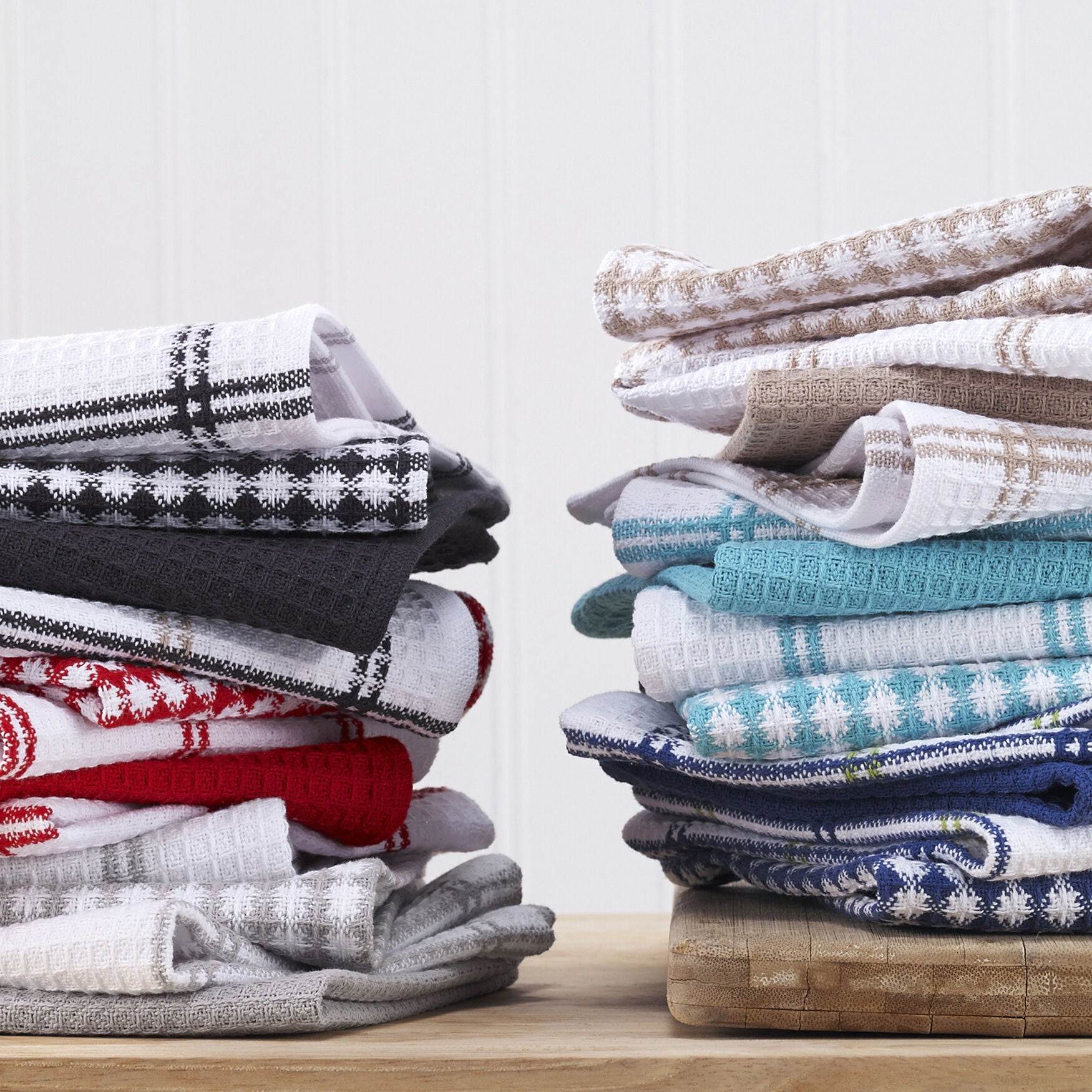 Coordinating Flat Waffle Weave Dish Cloths, Set Of 12 Dish Cloth, , alternate image number 4