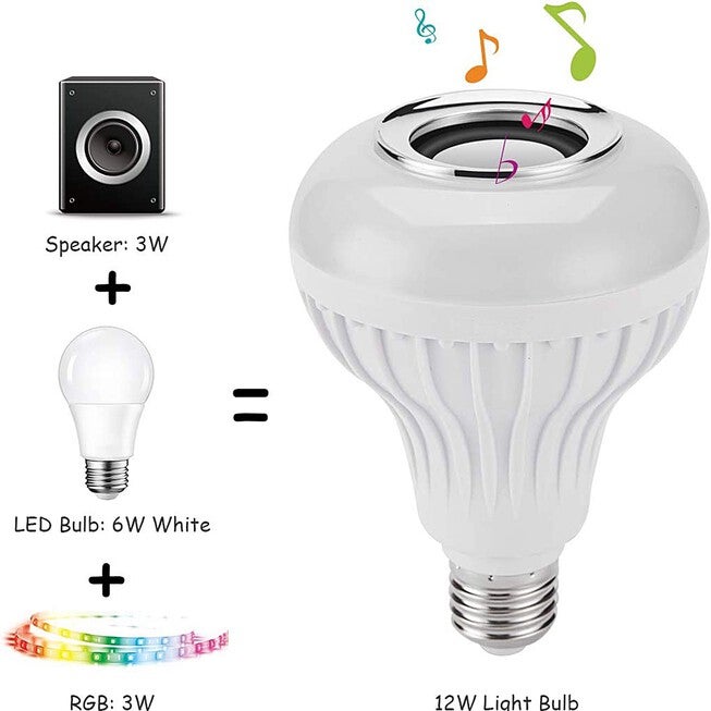 Led Lightbulb Speaker, , alternate image number 3