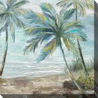 COASTAL PALM 2 OUTDOOR ART 24X24, MULTI, hi-res image number null