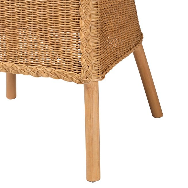 Camelia Bohemian Light Honey Rattan Dining Chair, LIGHT, alternate image number null