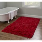 Flokati Red Rug, , on-hover image number null