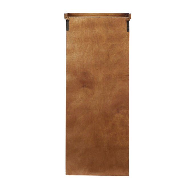 Brown Wood Rustic Wall Shelf Wall Shelf, , on-hover image number null