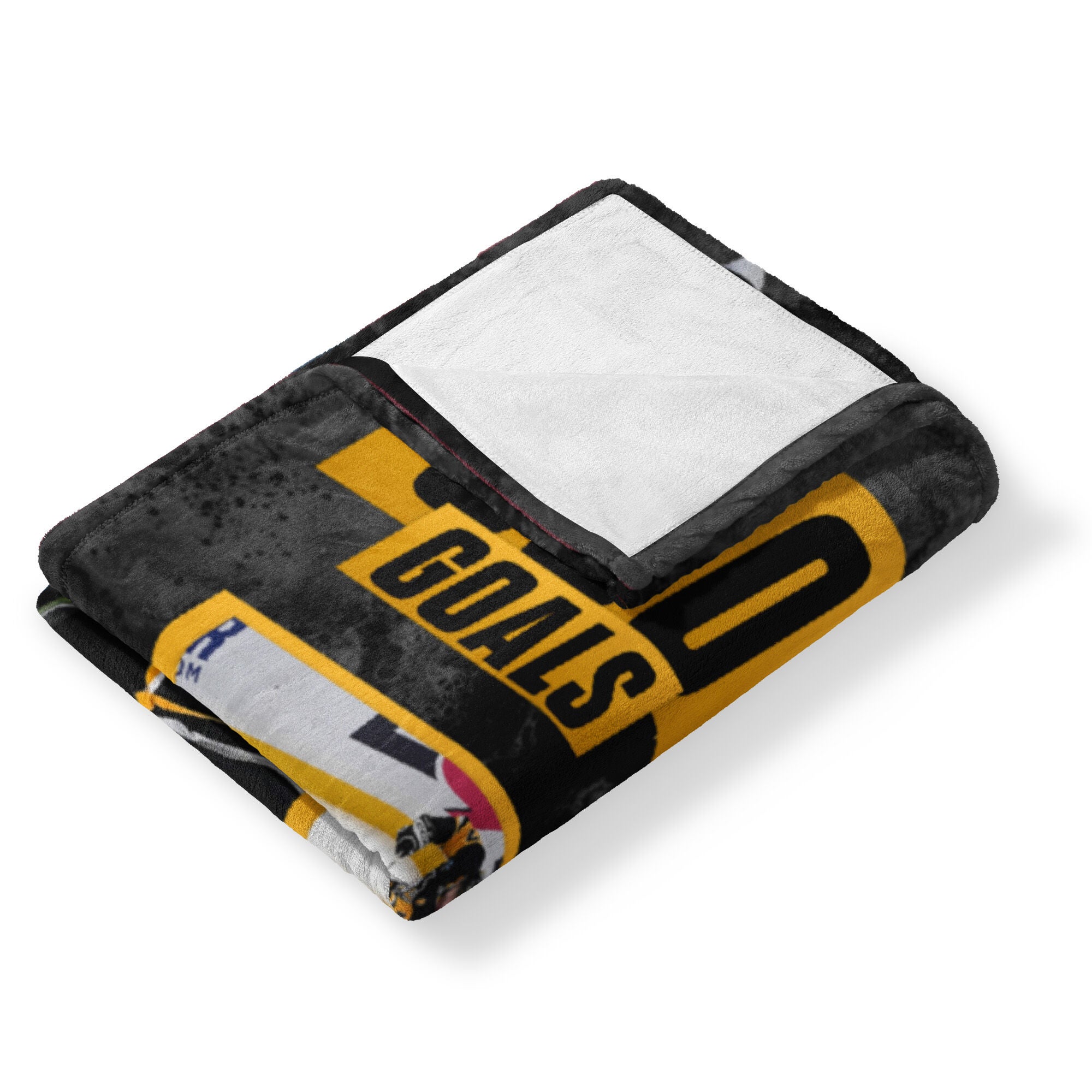 Pittsburgh Penguins Sidney Crosby NHL 600 Goal Milestone Silk Touch Throw Blanket 50x60 Inches, PENGUINS NHL, alternate image number 3