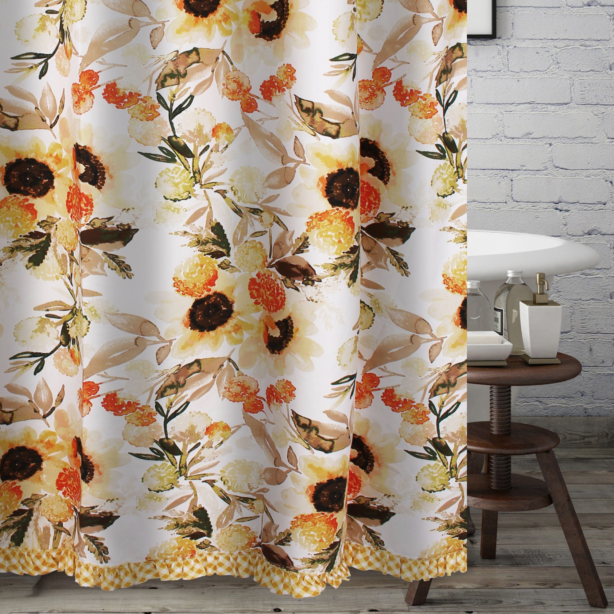 Somerset Bath and Shower Curtain, GOLD, alternate image number 2