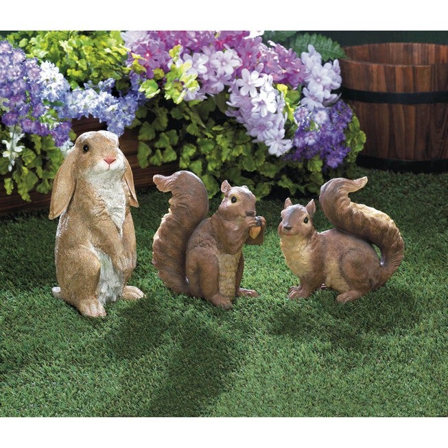 Curious Squirrel Garden Statue, , on-hover image number null