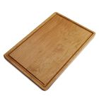 Delice Cherry Rectangle Cutting Board with Juice Drip Groove, CHERRY, hi-res image number null