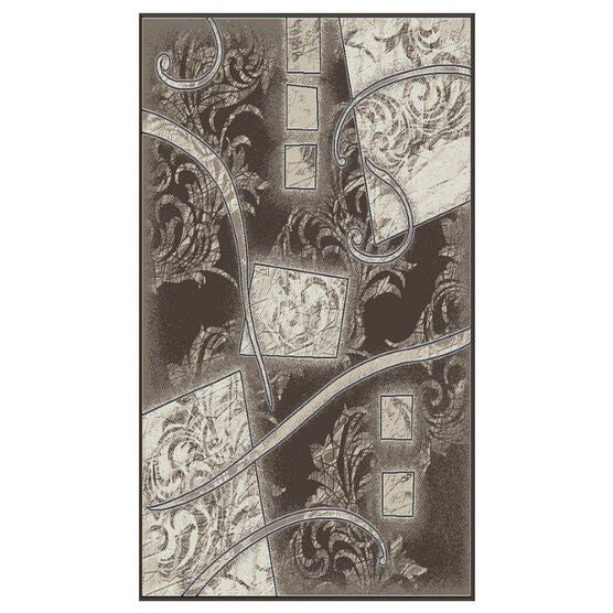 Jewel Brown/Cream 2' x 3', BROWN CREAM, hi-res image number null