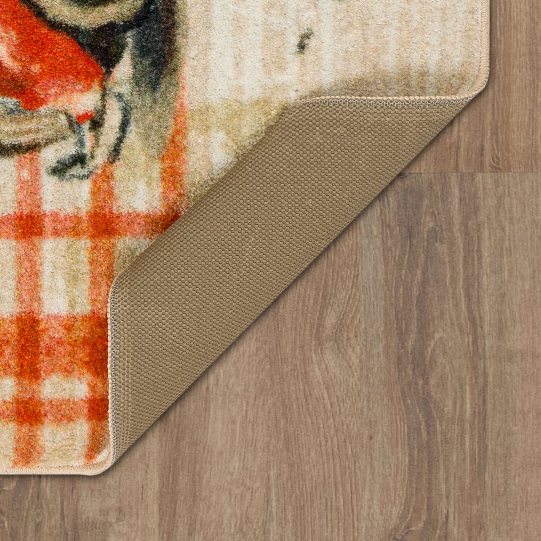 Farmhouse Frame Kitchen Rug, , alternate image number 2