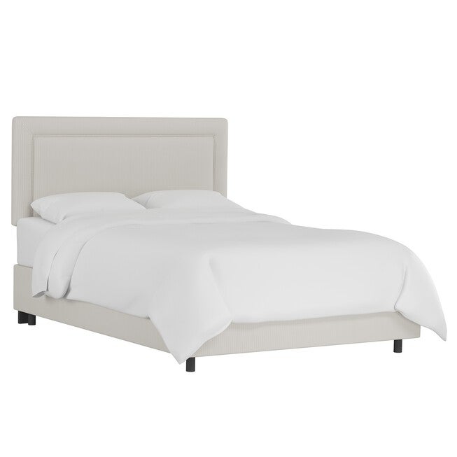 Stripe Border Bed, STRIPE TAUPE, hi-res image number 0