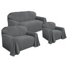 Coral Fleece Throw Loveseat Furniture Cover, , alternate image number null