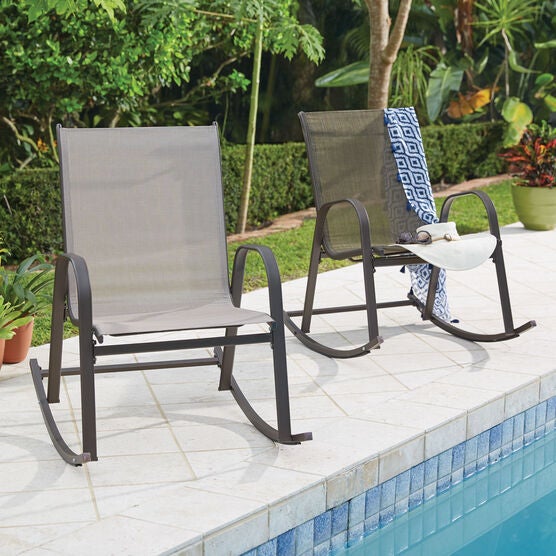 350 lbs. Weight Capacity Textilene Rocker, , alternate image number null