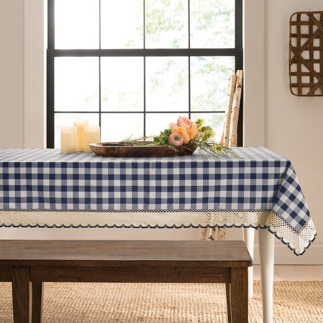 Buffalo Check Tablecloth - 60-in x 84-in, , alternate image number 11
