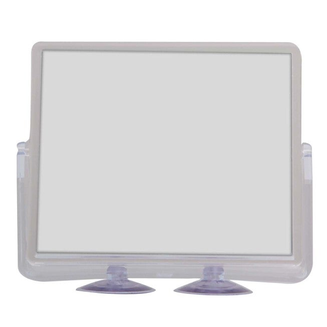 Fog Free Suction Cup Swivel Mirror 2X, CLEAR, hi-res image number 0