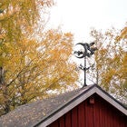 Halloween Bat Rooftop Weathervane, , on-hover image number null