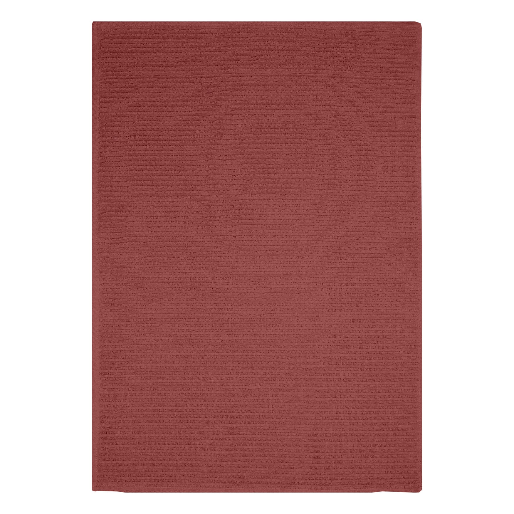 Solid Ridged Cotton Kitchen Dish Towel, Set 4, , alternate image number 5