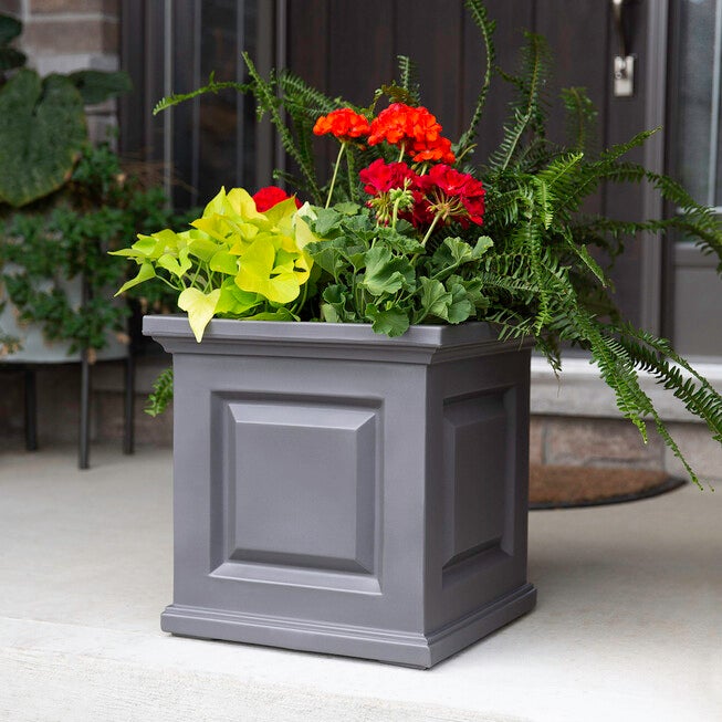 Nantucket 16x16 Square Planter, , alternate image number null