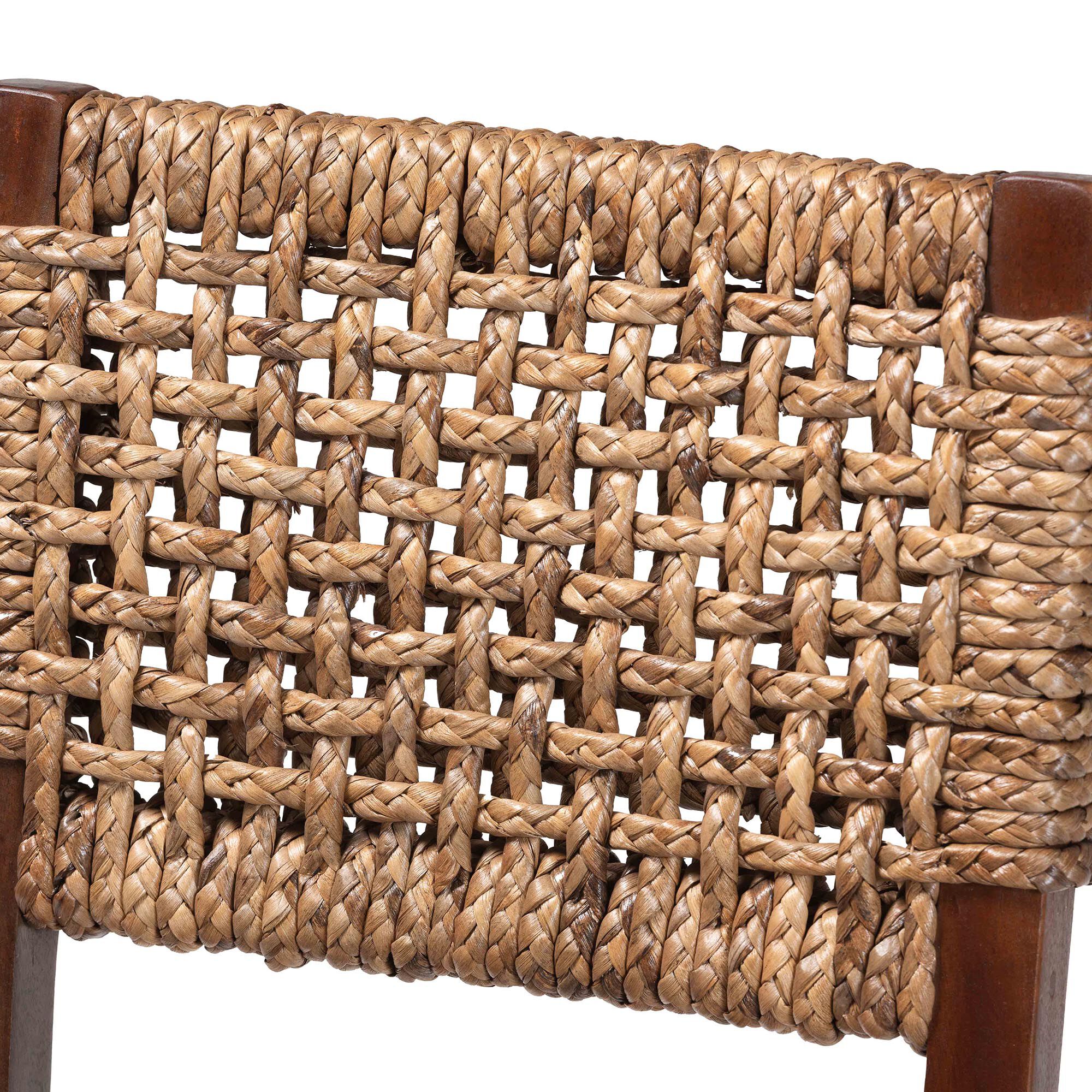 Alise Handwoven Seagrass Dining Chair, NATURAL, alternate image number 5