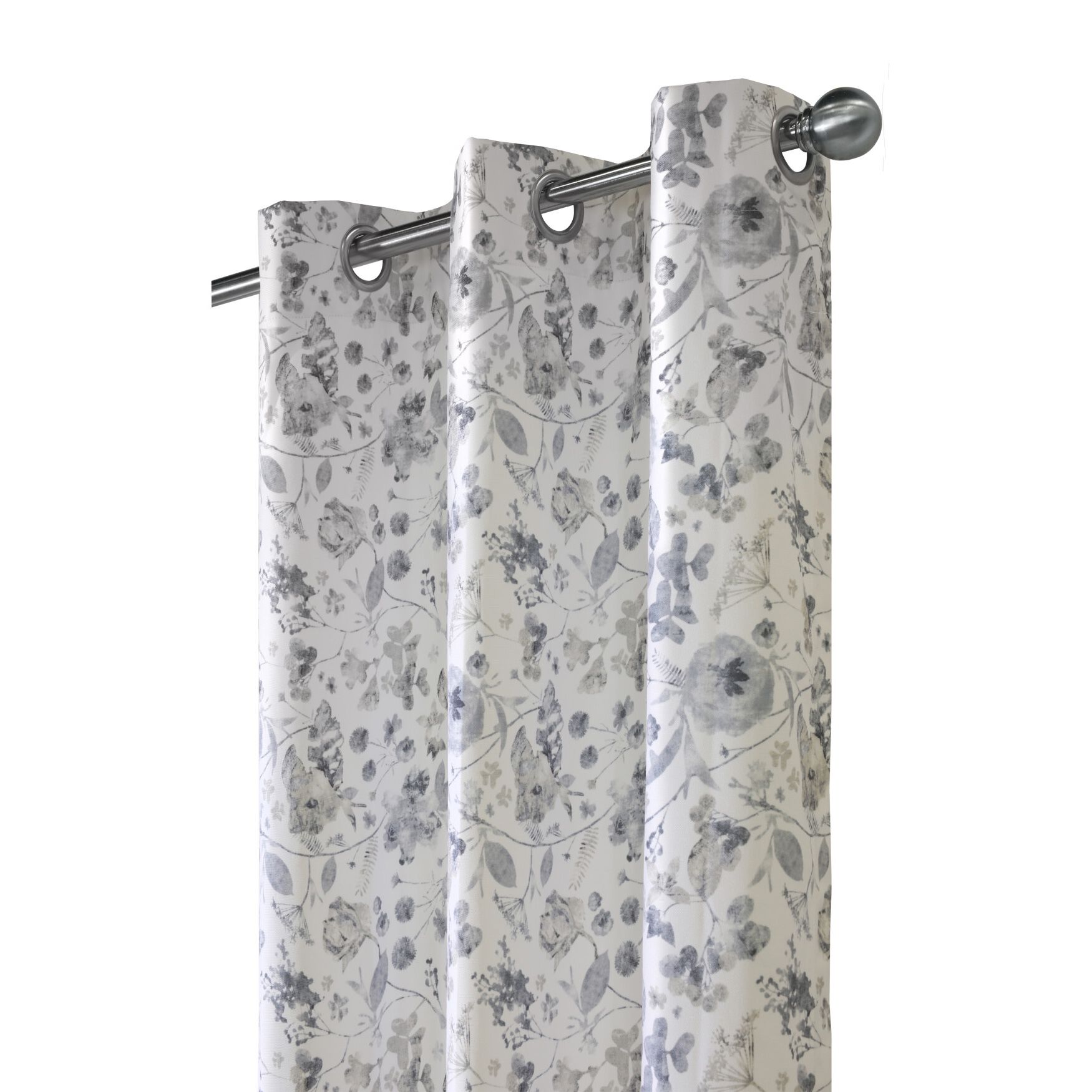 Flora Blackout Grommet Curtain Panel, , alternate image number 3