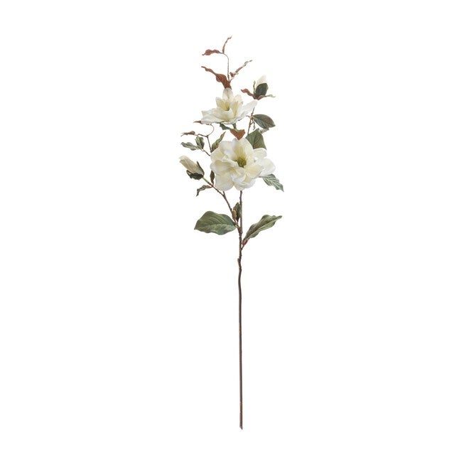 Magnolia Floral Spray (Set of 2), GREEN WHITE, alternate image number null