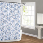 Cottage Classics Estate Bloom Shower Curtain, BLUE, hi-res image number null