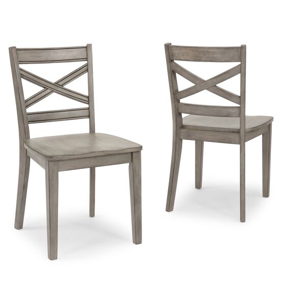Mountain Lodge Gray Chair, Un-Uph (2 per carton), DARK GRAY, hi-res image number null