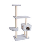Gleepet 57" Real Wood Cat Tree With Condo And Perch, , alternate image number null