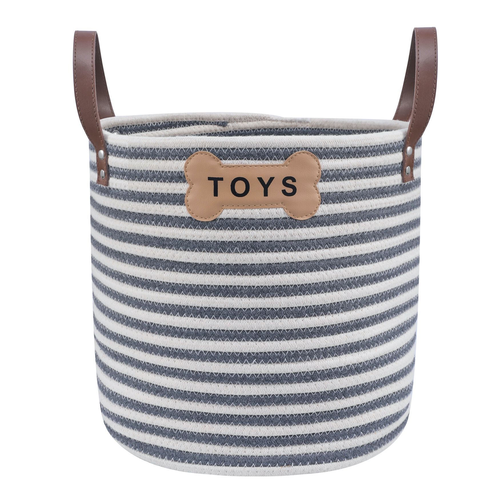 Sienna Toy Pet Dog Cat Basket, ASSORTED, hi-res image number 0