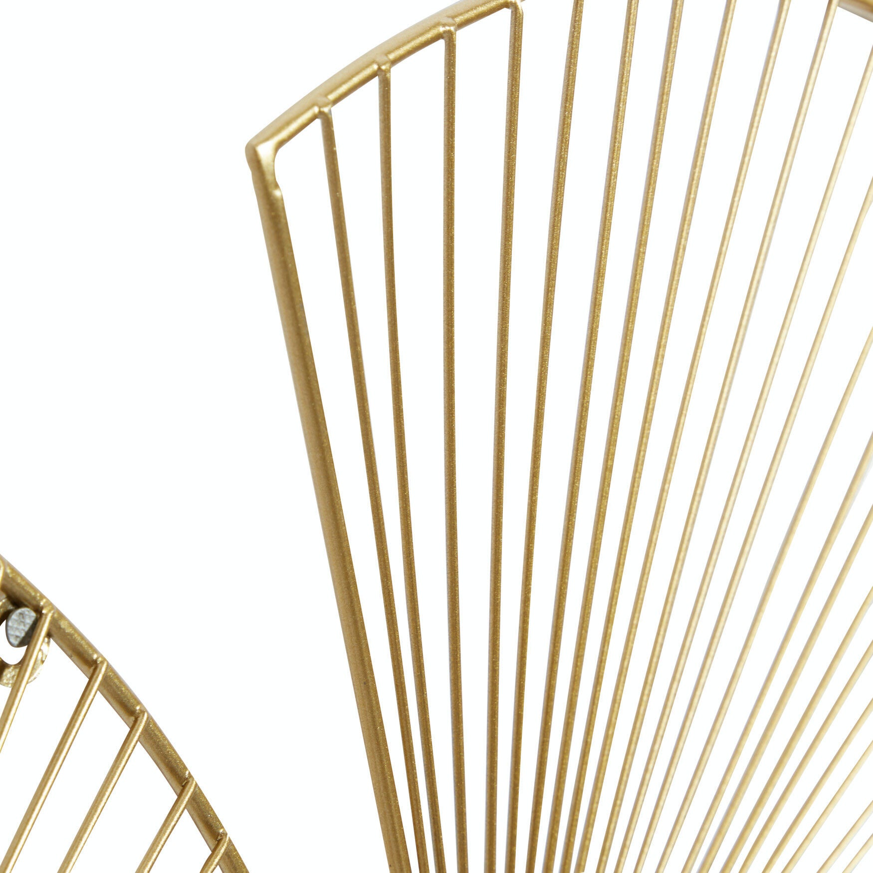 Cosmoliving By Cosmopolitan Gold Metal Wall Decor, , alternate image number 4