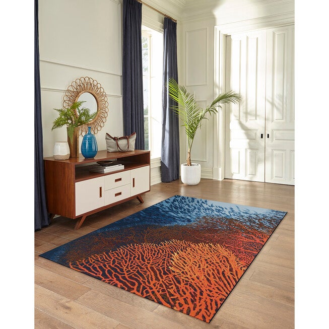 Liora Manne Marina Coral Indoor/Outdoor Rug, , on-hover image number 1