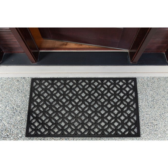 Lattice Rubber Doormat, , alternate image number 3