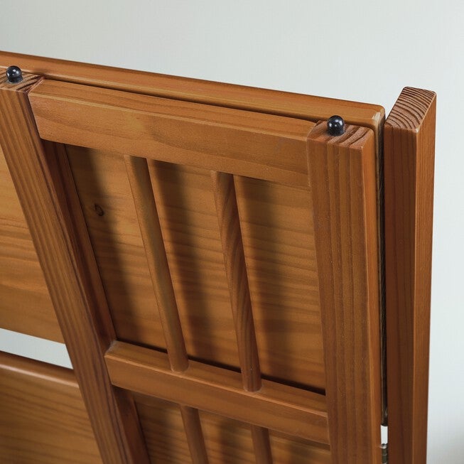 3-Shelf Folding Stackable Bookcase 27.5 inches Wide - Chestnut, , alternate image number 11