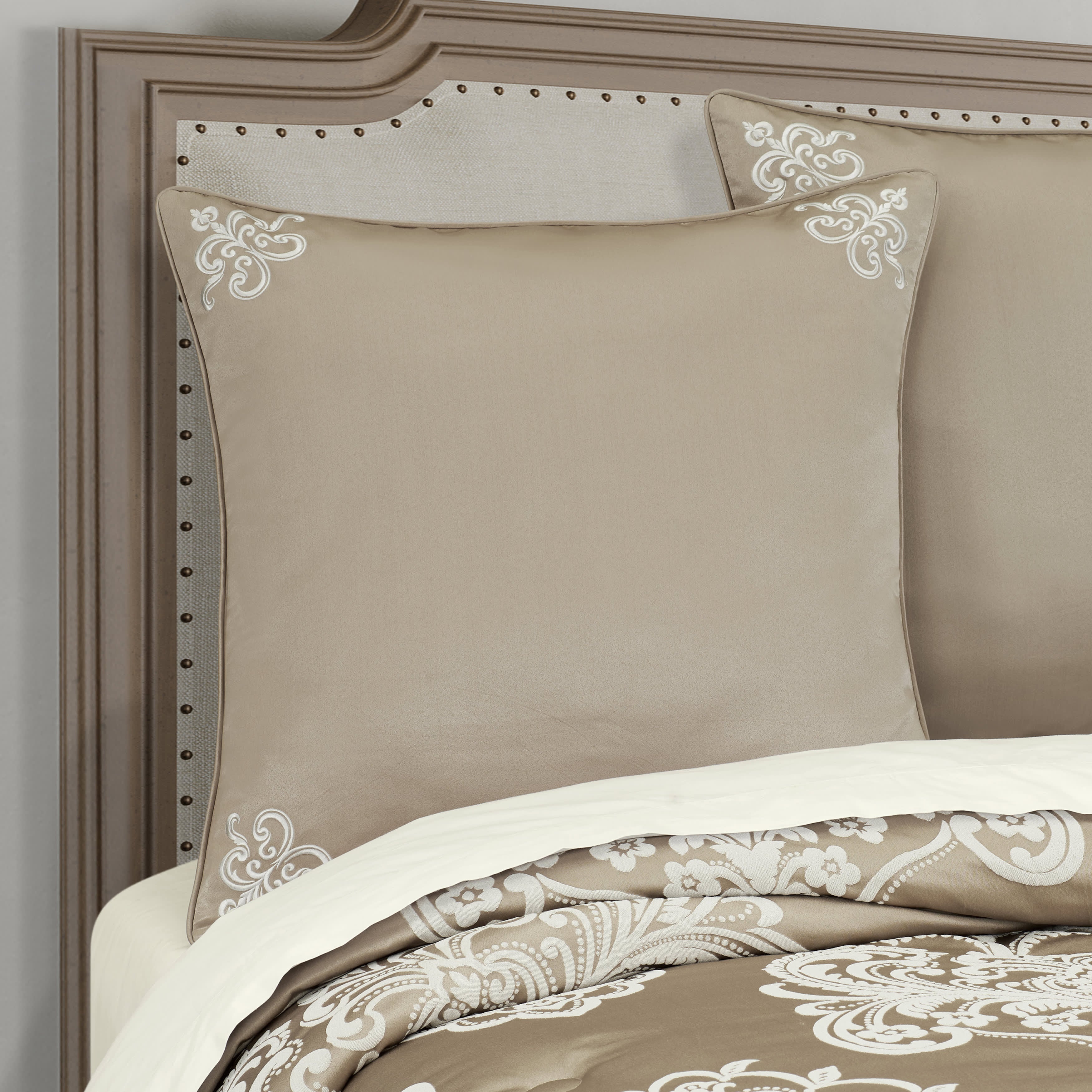 Potenza Sand Euro Sham, SAND, alternate image number 1