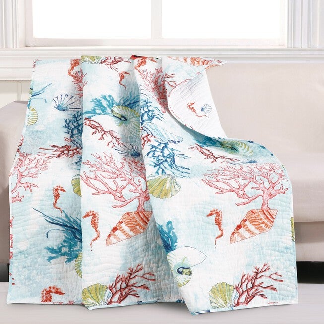 Sarasota Quilted Throw Blanket, MULTI, hi-res image number null