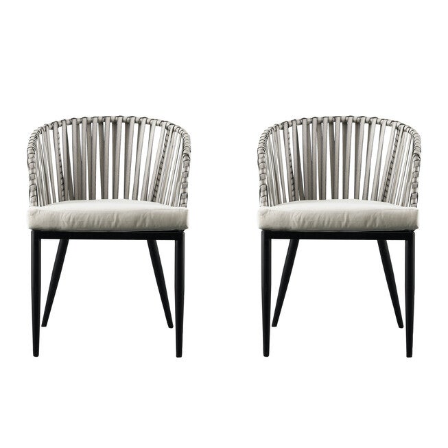 Melilani Outdoor Chairs w/ Cushions – 2pc Set, , alternate image number 1