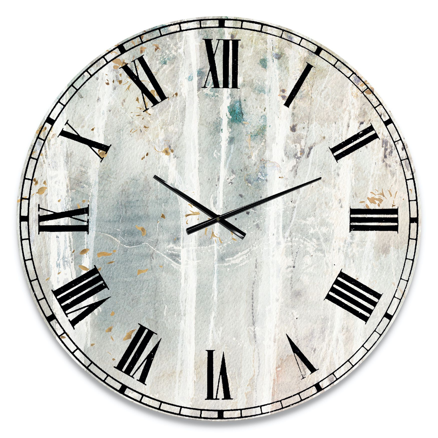 A Woodland Walk Into The Forest Vi Traditional Wall Clock, , alternate image number 1