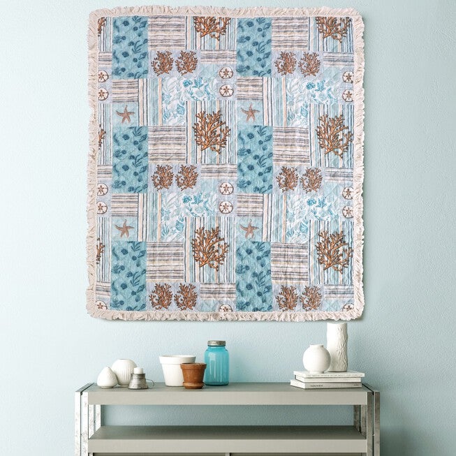 Key West Quilted Throw Blanket, , alternate image number 3