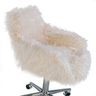 Dawson Faux Fur Barrell Office Chair Pnk, , alternate image number null