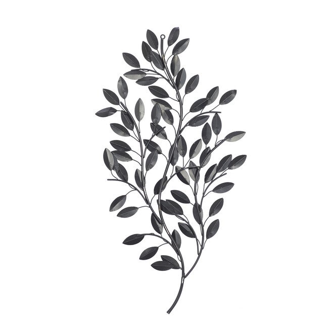 Silver Metal Glam Floral Wall Decor, , on-hover image number null
